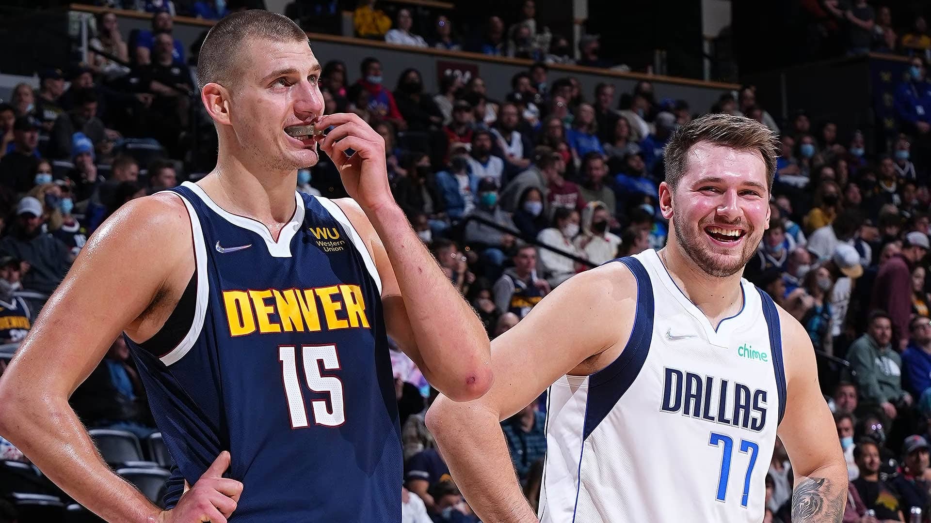 Nikola Jokic DESTROYS Luka Doncic with hilarious jibe after Nuggets' win  over Kyrie Irving and Mavericks – FirstSportz