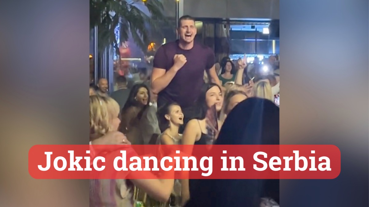 Jokic dancing at the club in Serbia like no one is watching - MarcaTV