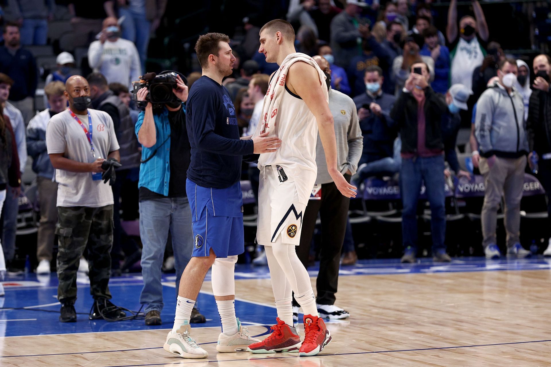 NBA analyst speculates Luka Doncic & Nikola Jokic teaming up: “Him and Luka  are buddies, Jokic's in the house”