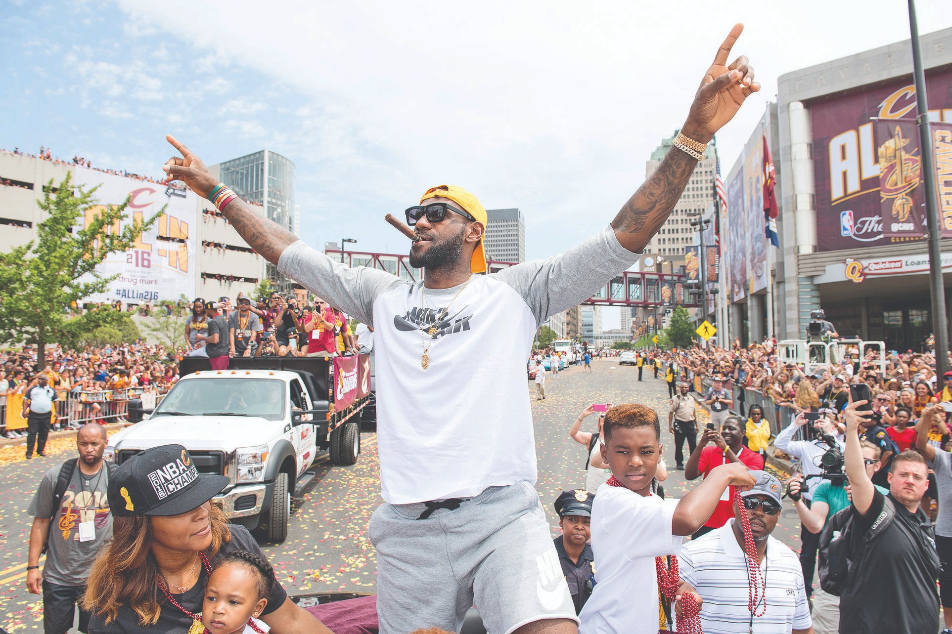 LeBron James Unveils Rare Photos of His Cavs Swan: A Glimpse into the Memorable Days Spent in Cleveland