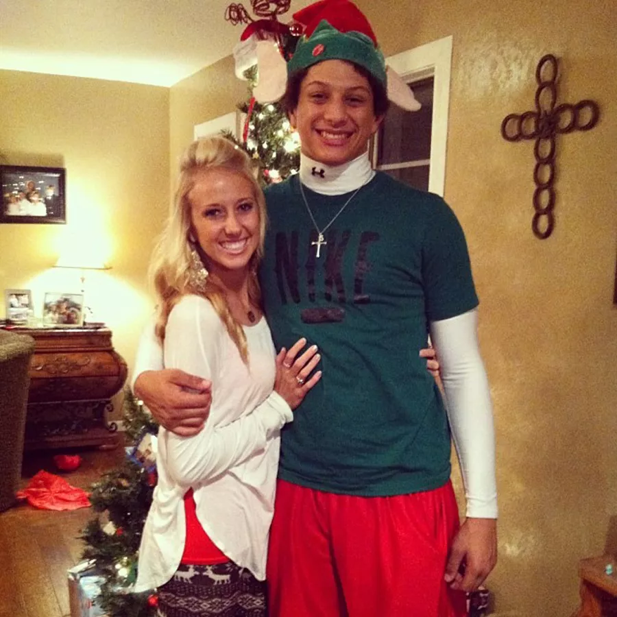 Patrick and Brittany Mahomes throwback gallery