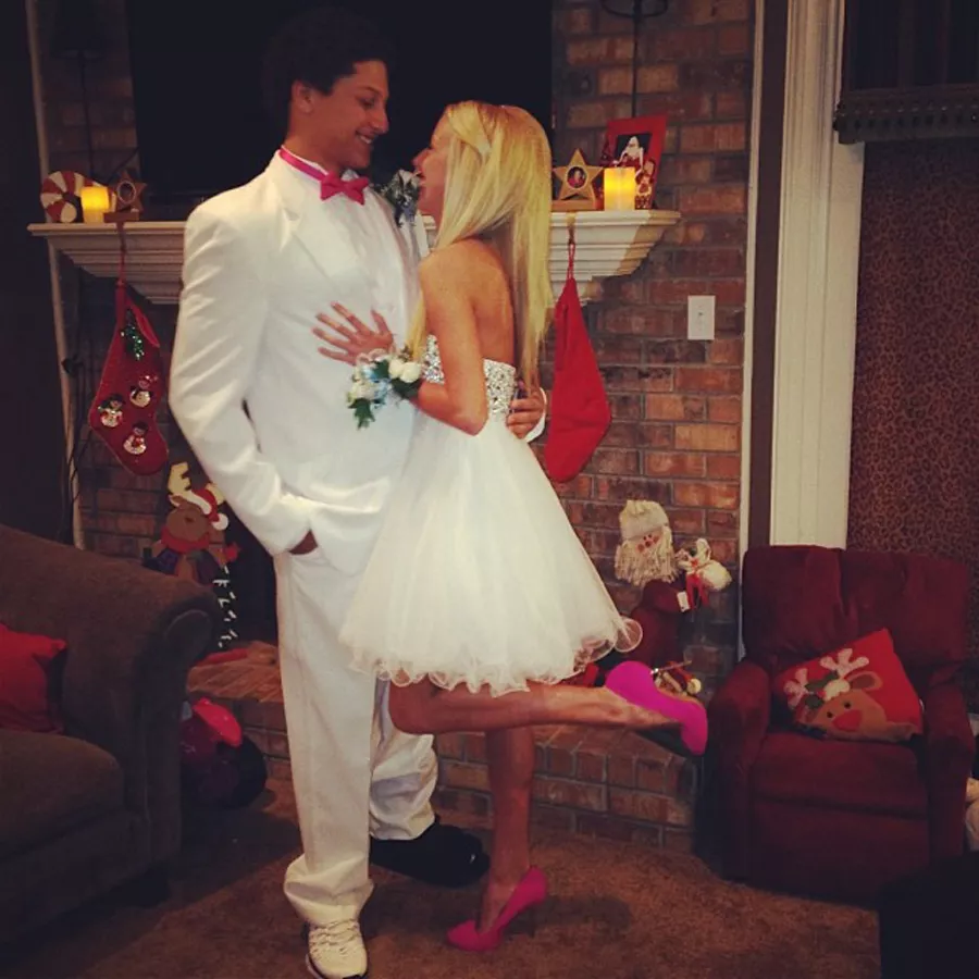 Patrick and Brittany Mahomes throwback gallery