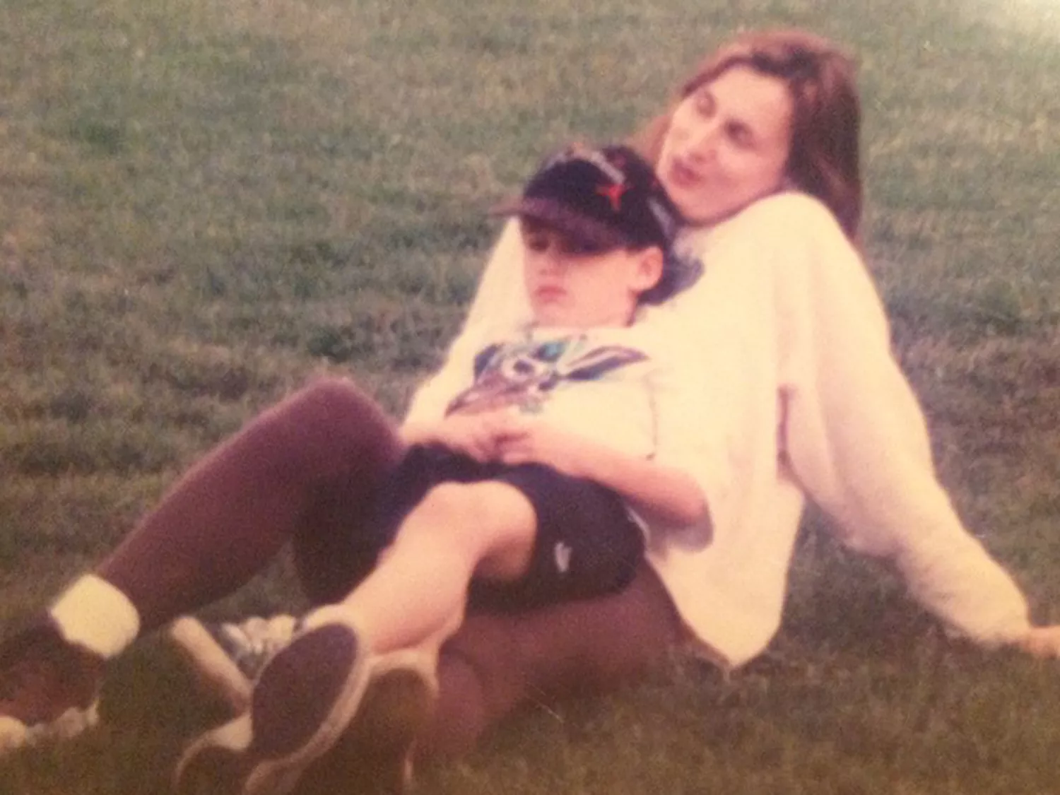 Klay Thompson and his mother Julie