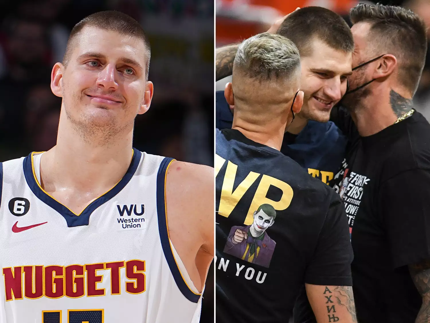 Nikola Jokic, Strahinja Jokic and Nemanja Jokic