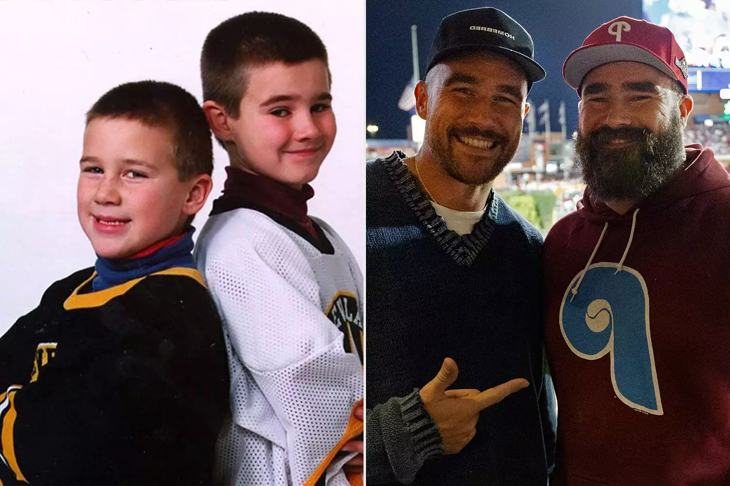 Travis Kelce Posts Adorable Childhood Videos of Him and Brother Jason for National Sibling Day