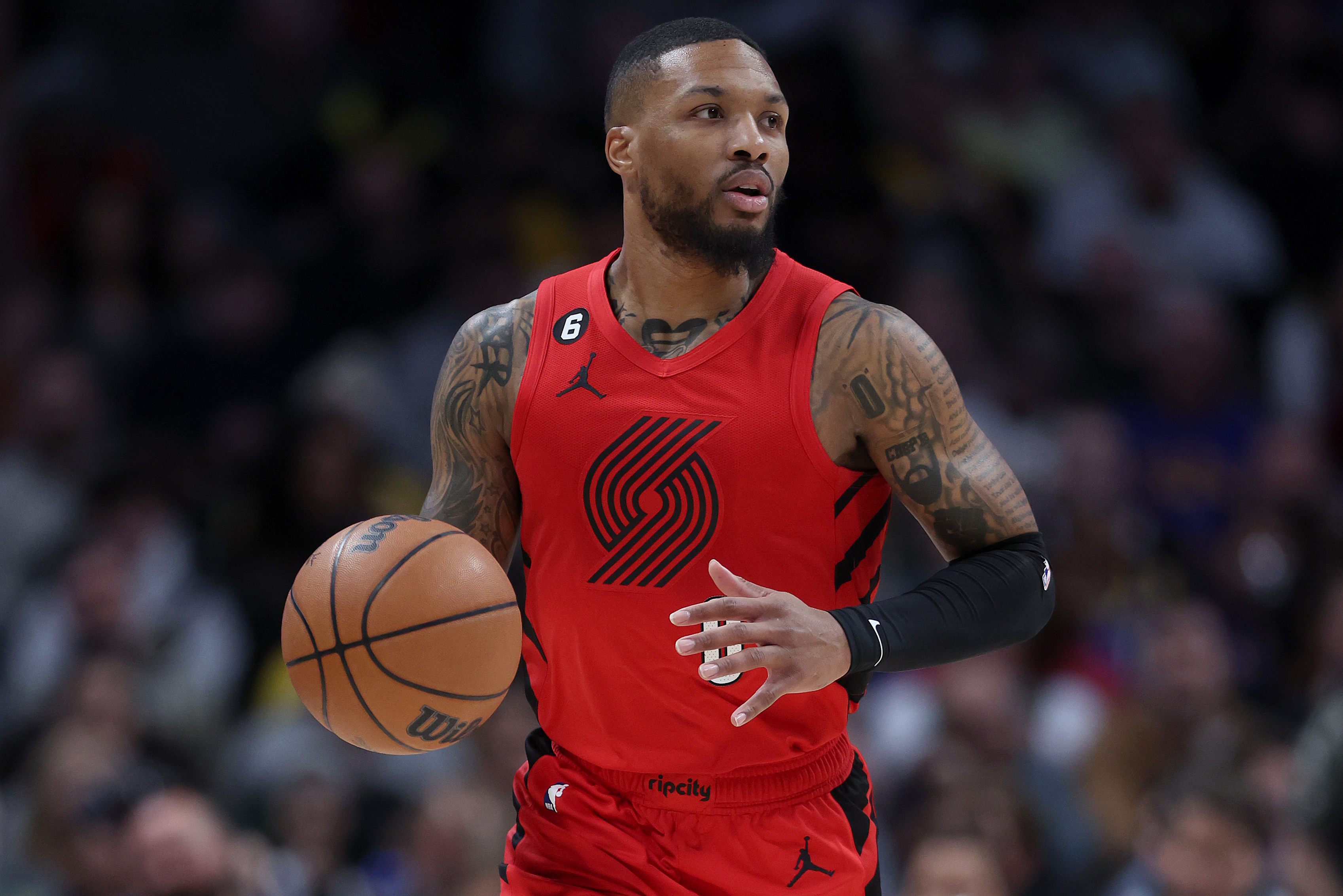 Damian Lillard is an NBA point guard for the Portland Trailblazers