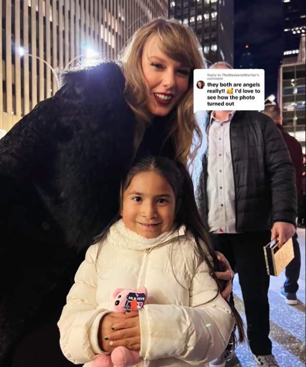 Taylor Swift Pushes Security Guard Away To Hug Little Girl