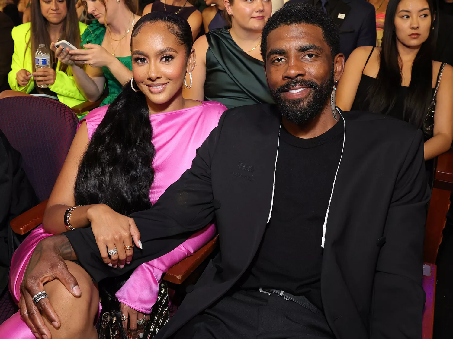 Marlene Wilkerson and Kyrie Irving at The 2023 ESPY Awards