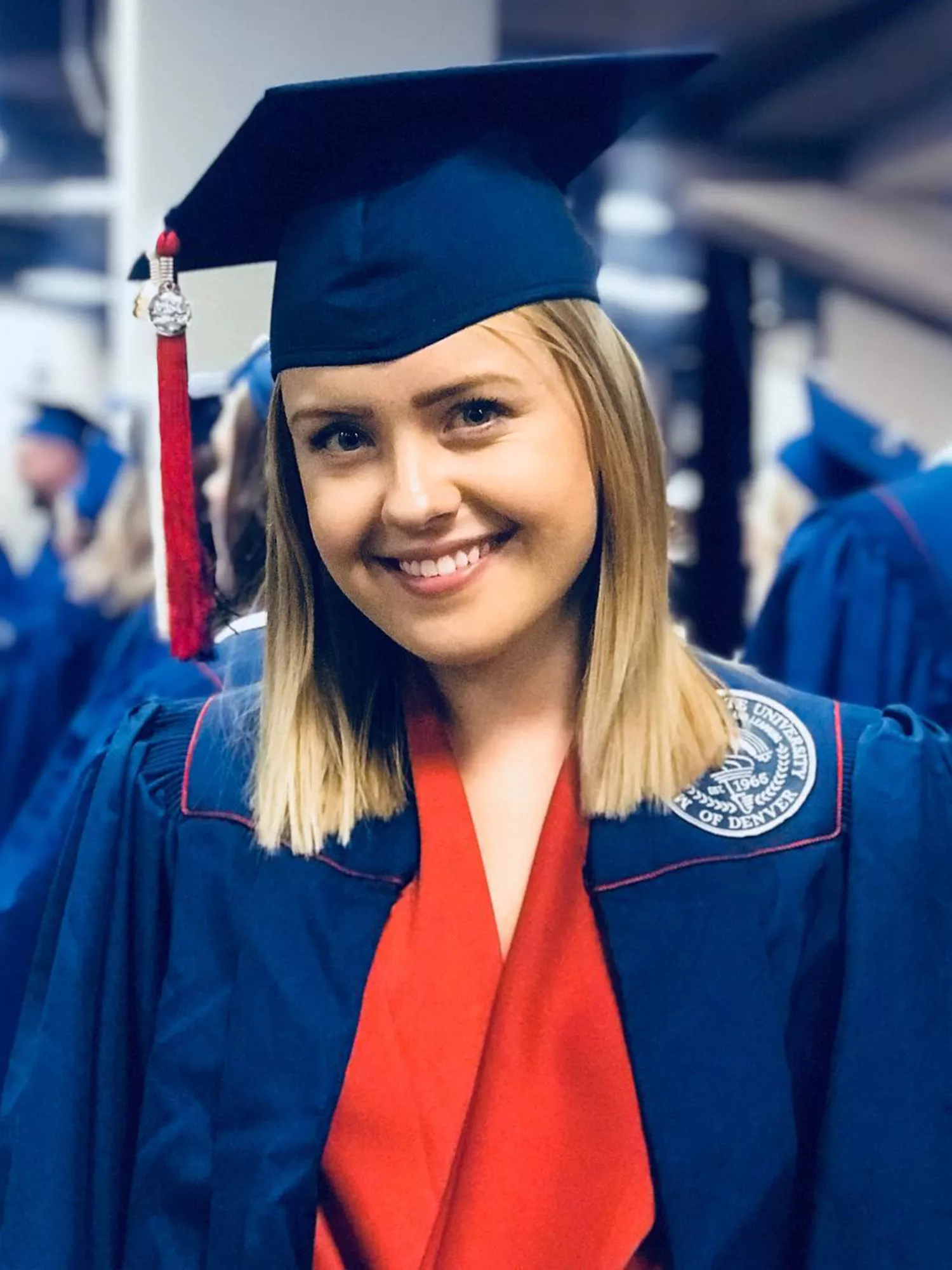 Natalija Jokic's college graduation