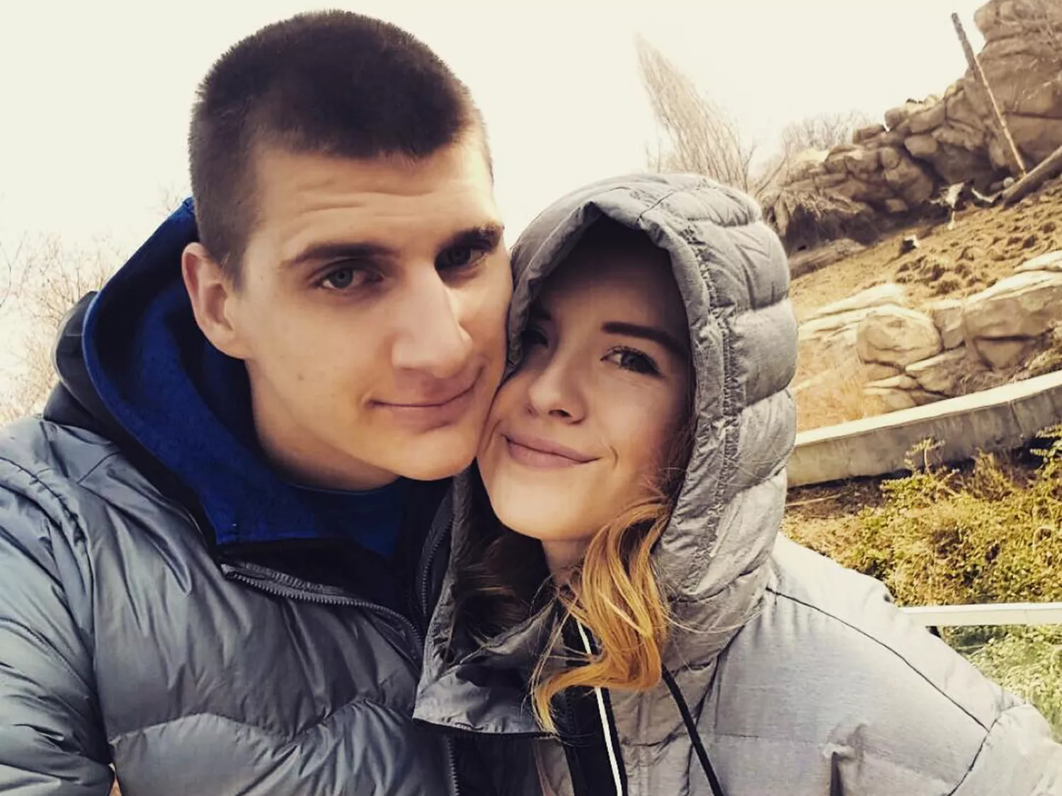 Nikola Jokic and Natalija Jokic