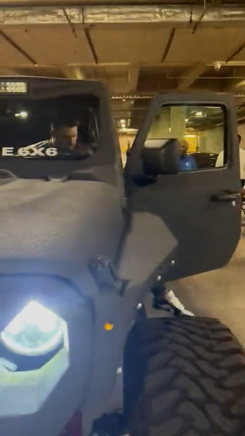 Doncic had shown off his $200,000 Jeep last week