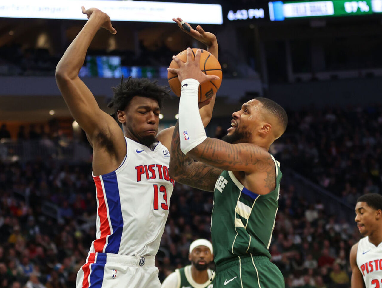 Pistons blown out by Bucks, match NBA's 3rd-longest skid with 23rd straight  loss | theScore.com