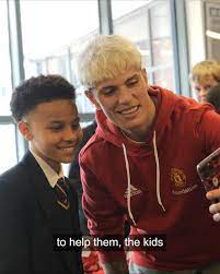 Garnacho and Fred go back to school | Manchester United F.C., birthday, Fred,  forward | Wishing a very happy birthday to Alejandro Garnacho  The  Manchester United forward recently paid a surprise