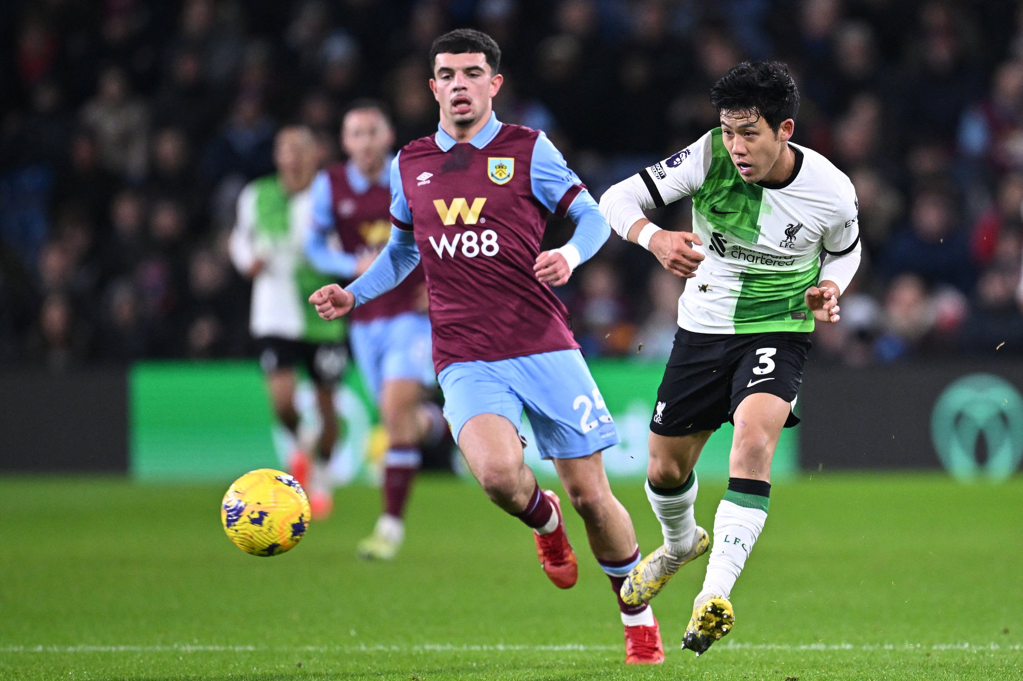 Anything Liverpool on X: "Wataru Endo Vs Burnley: • Accurate Passes - 65/77 (84%) • Chances Created -2 • Shots on target -1 • Touches - 92 • Final 3rd Passes -7 •