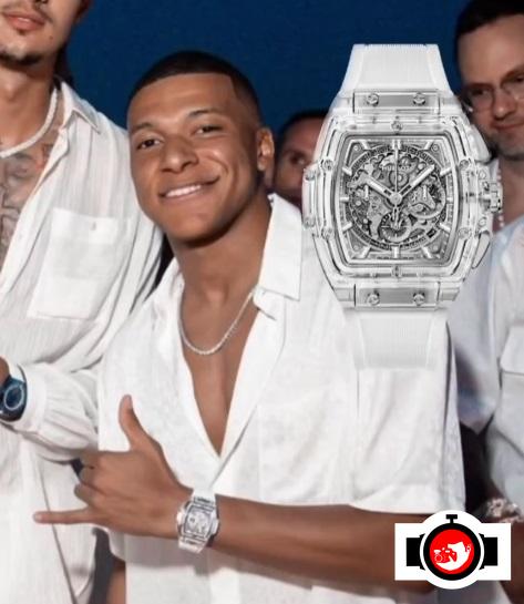 Kylian Mbappé's Impressive Hublot Spirit of Big Bang White Watch Collection