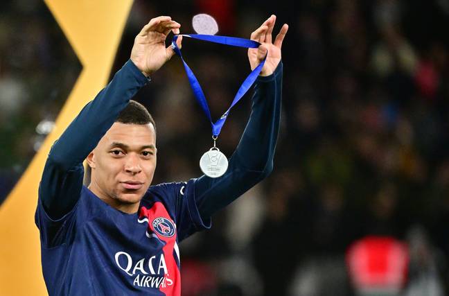 Mbappe following Wednesday's win. (Image Credit: Getty)