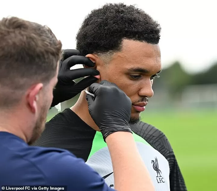 TAA unveils a new haircut as he returns to Liverpool for pre-season  training| All Football