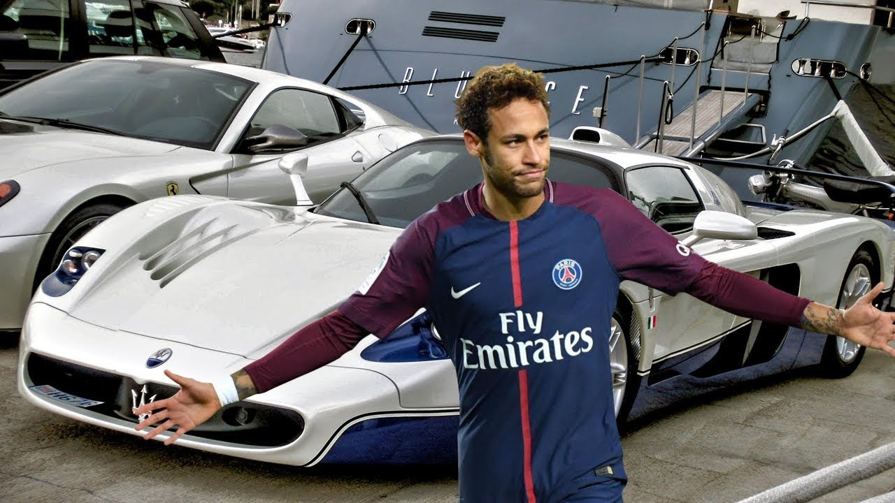 Neymar Jr's Luxury Car Collection 2018 - YouTube