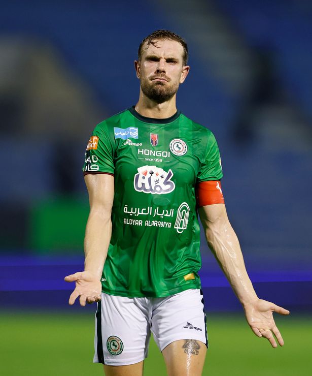 Jordan Henderson in action for Al-Ettifaq