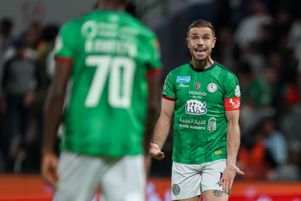 Jordan Henderson in action for Al-Ettifaq