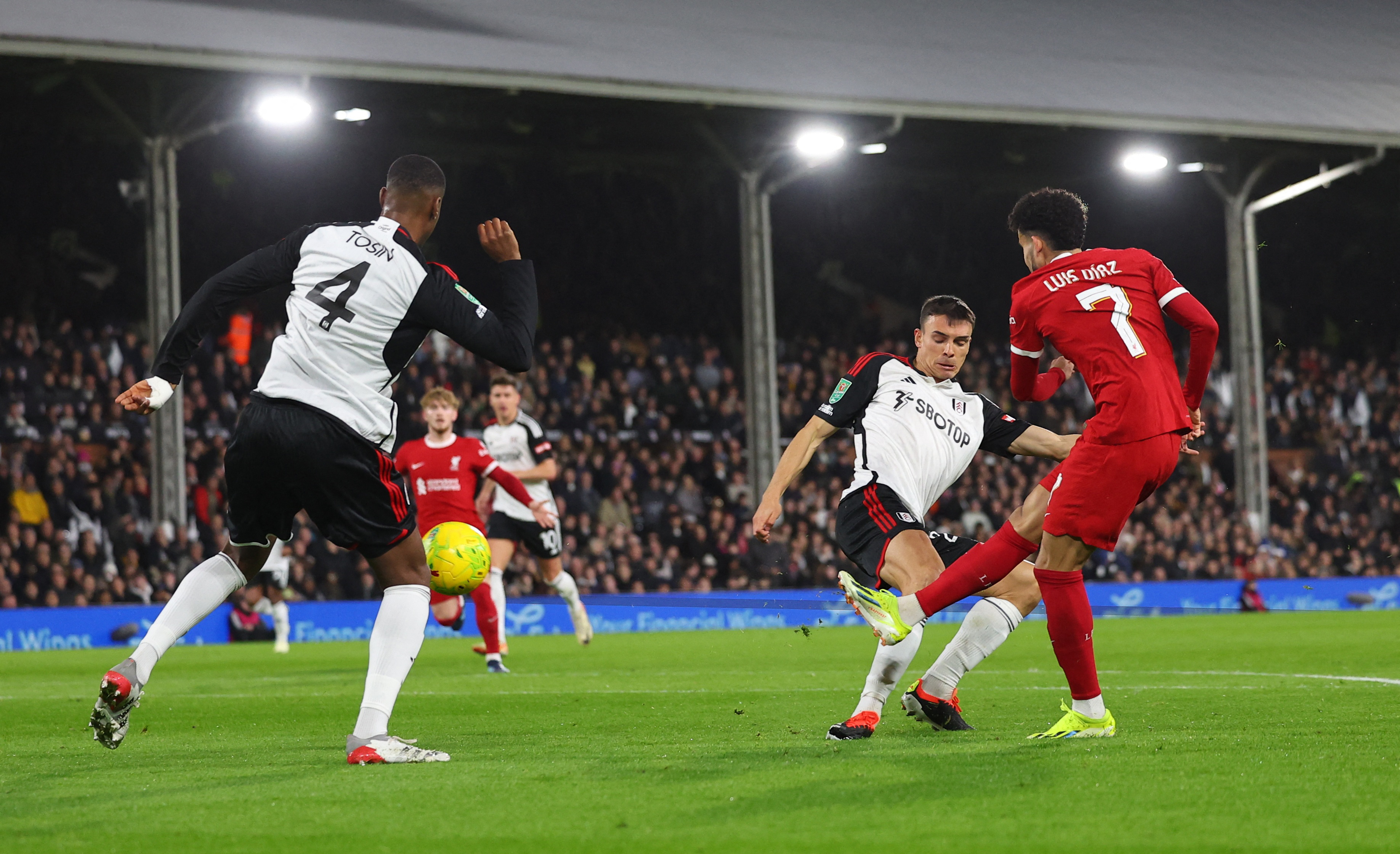 Luis Diaz opened the scoring in the 11th minute