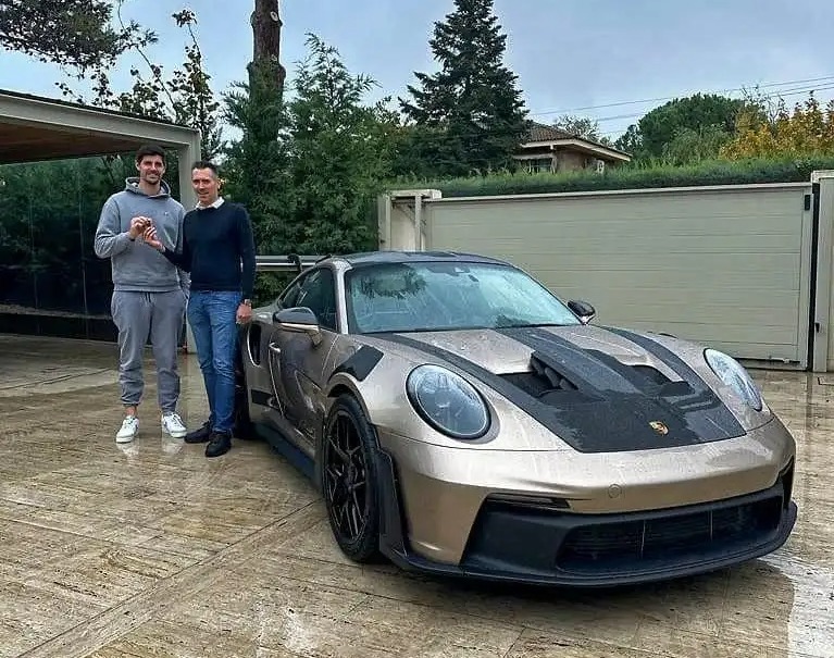 Thibaut Courtois has purchased a custom-built Porsche