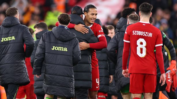 Virgil van Dijk casts doubt on own Liverpool future after surprise Jurgen Klopp departure - Mirror Online