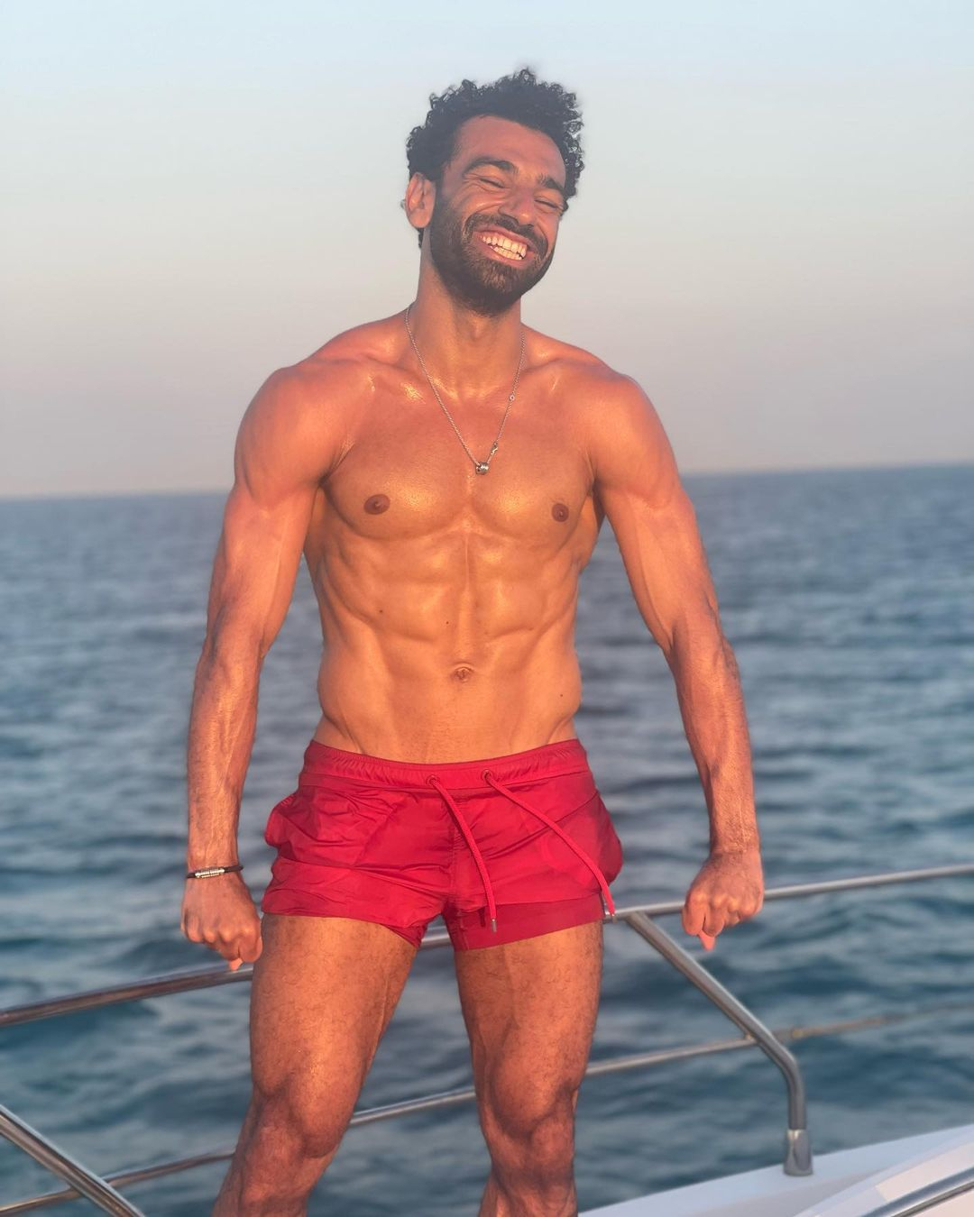 What a beast' - Liverpool star Mo Salah leaves team-mates stunned as he  shows off ripped body on holiday | The Sun
