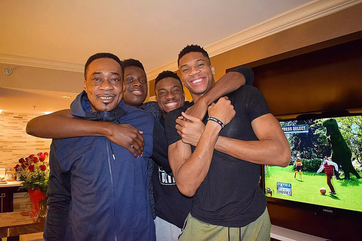 Giannis Antetokounmpo family