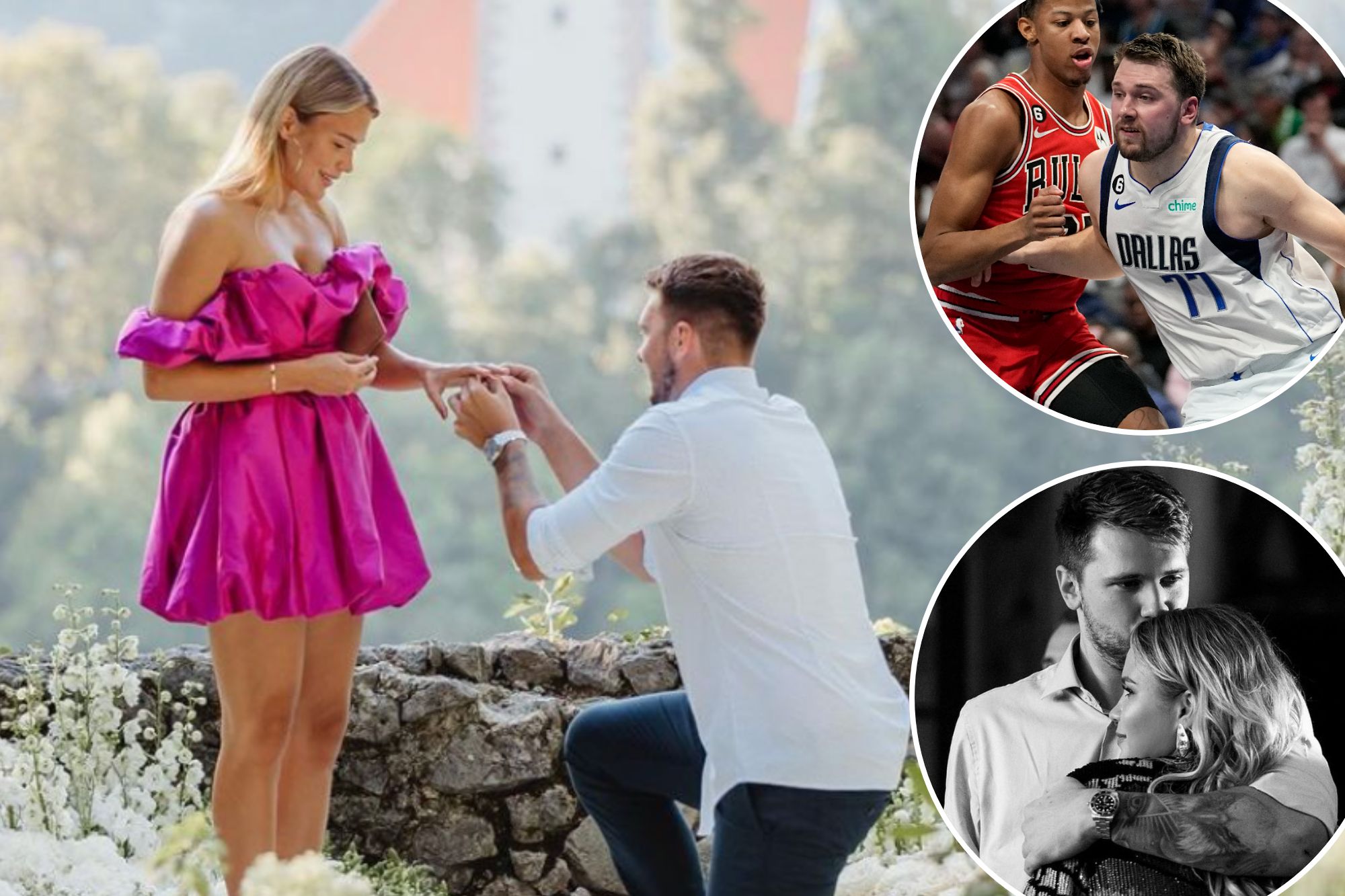 Luka Doncic engaged to long-time girlfriend Anamaria Goltes