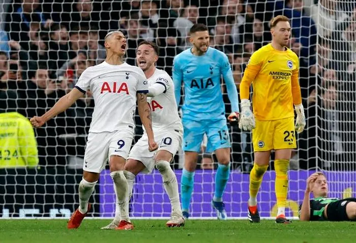 Richarlison and James Maddison were delighted with Tottenham's breathtaking victory
