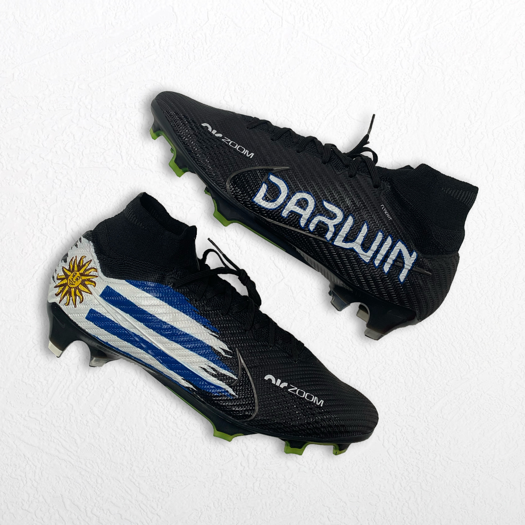 SoccerBible on X: " Ahead of the Merseyside Derby tonight, @Darwinn99 has received a special custom pair of Nike Air Zoom Mercurial Superfly from artist @JordanDawson22. Find out all about it here: