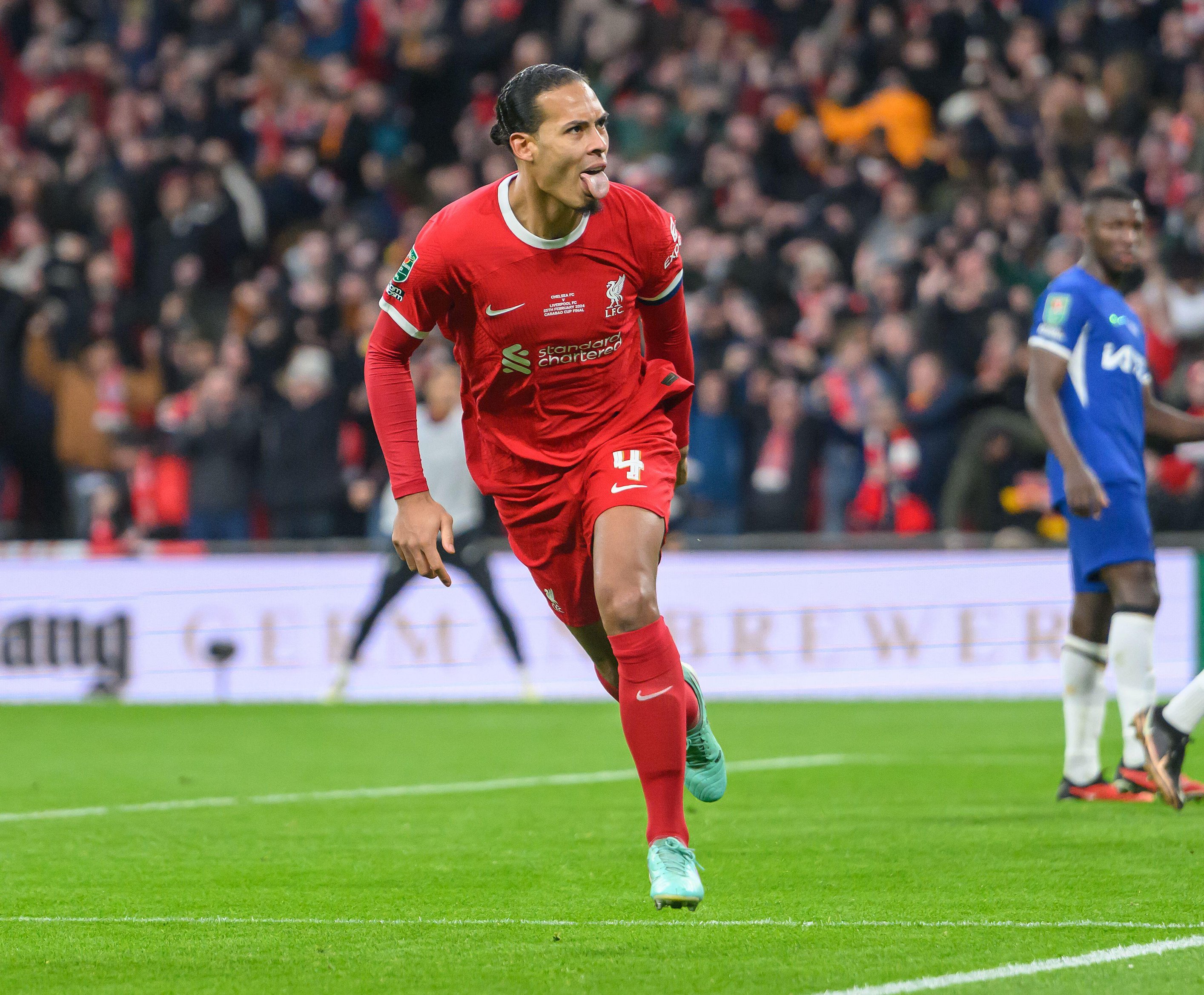 Virgil van Dijk was the hero for the Reds