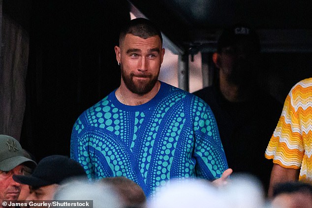 Kelce flew to Australia to watch girlfriend Taylor Swift perform her Eras Tour show in Sydney