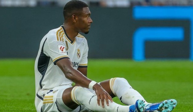 David Alaba faces a tough battle to recover from a season ending injury in 2024. - Football