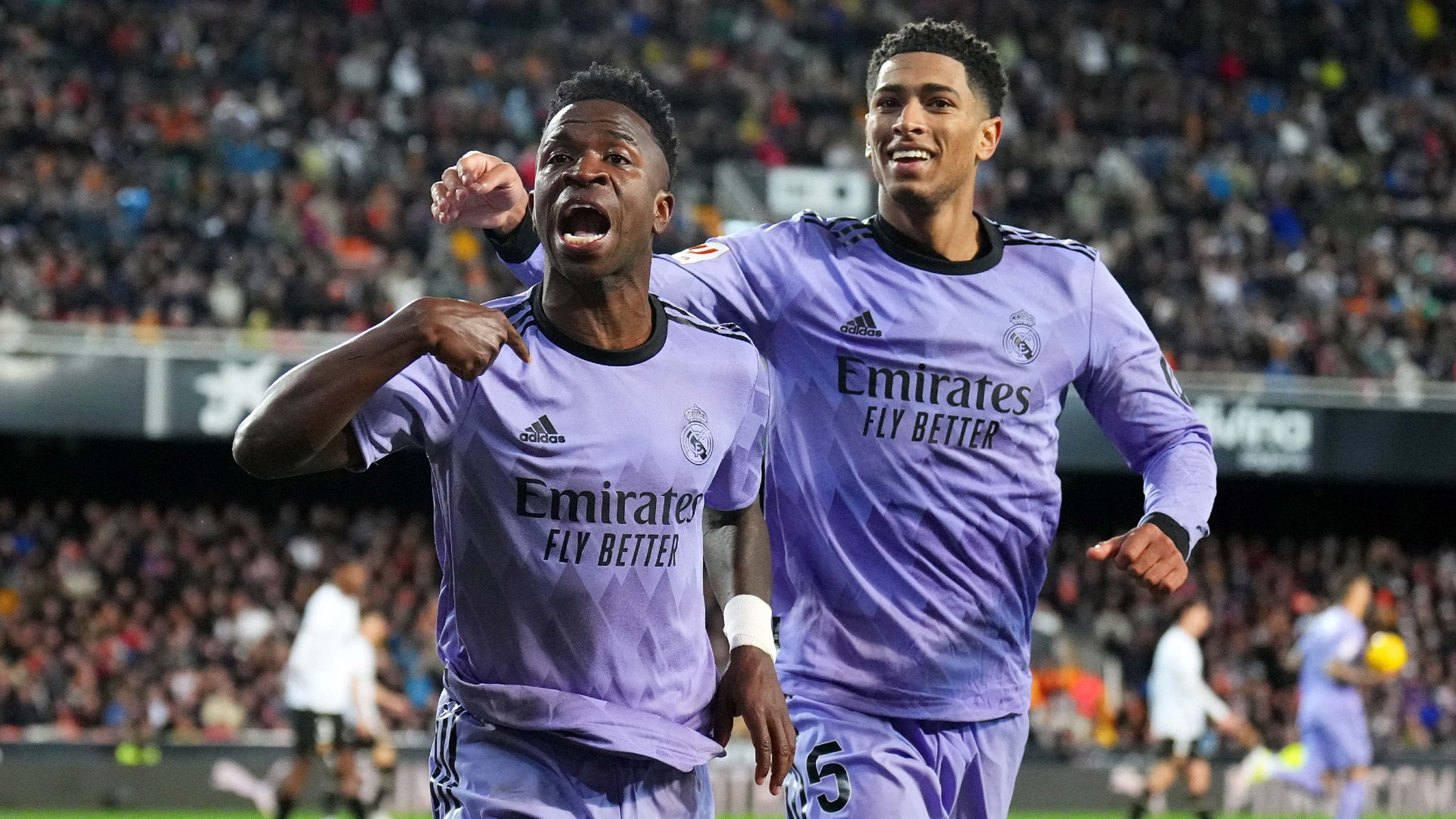 Real Madrid player ratings vs Valencia: Vinicius Junior has the last laugh!  Brazilian bags vital brace in front of hostile crowd as Jude Bellingham  returns in chaotic draw | Goal.com