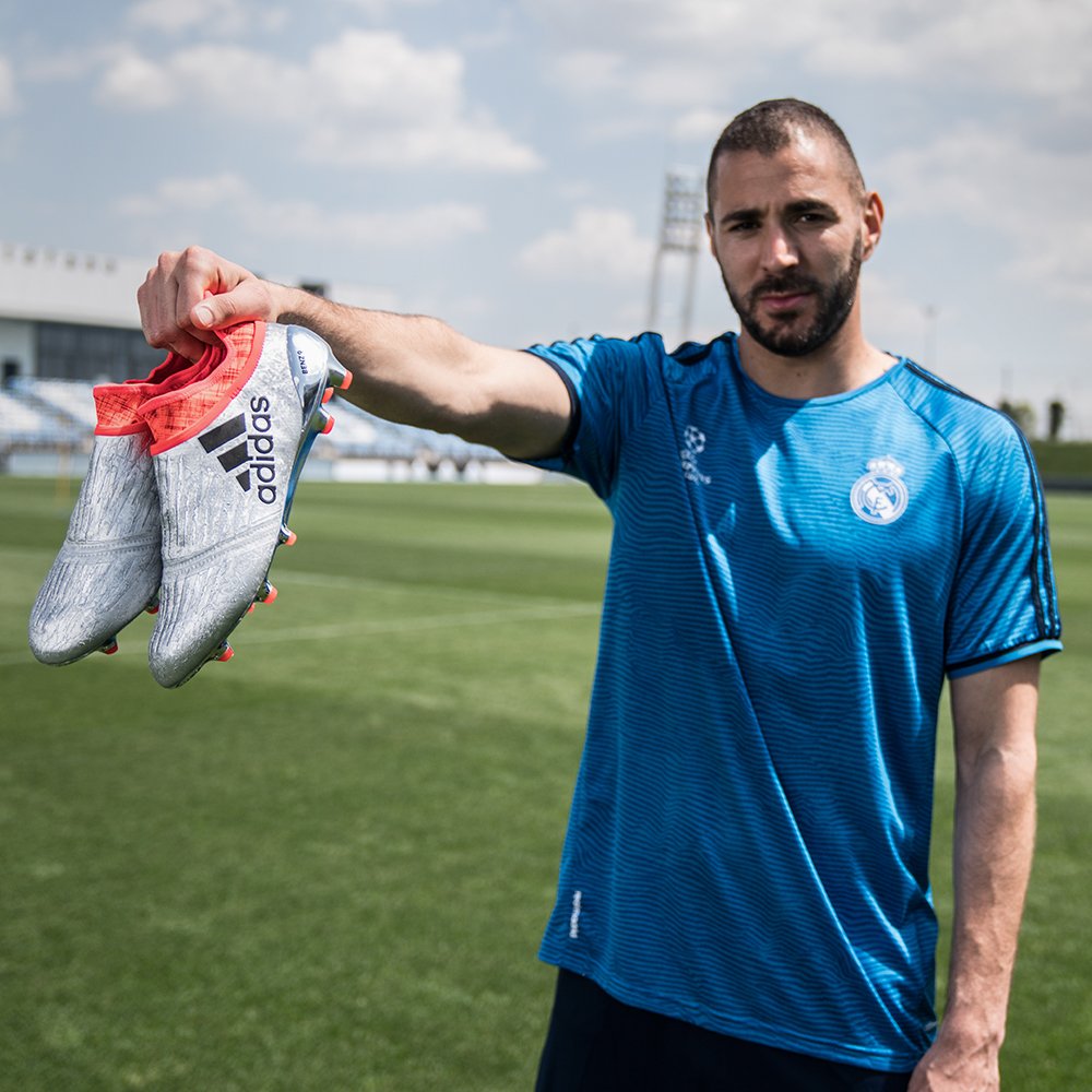 Karim Benzema på X: «Being first is the most important motivation for me.  #X16 #FirstNeverFollows @adidasfootball https://t.co/Mh3S9jvHOL» / X