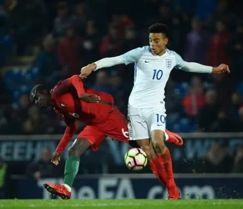 Mason Greenwood is on international duty for the England U17 team. 