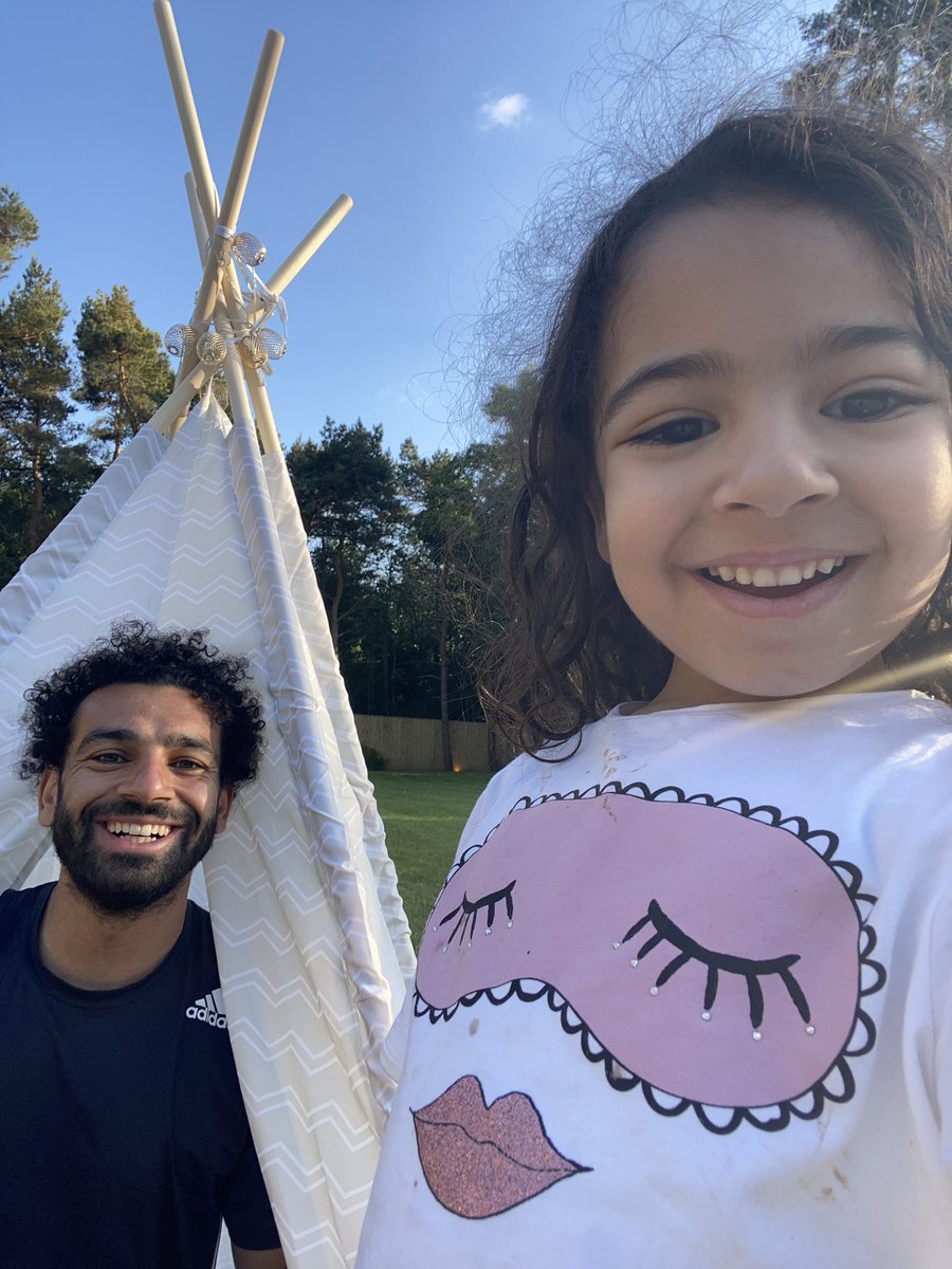 Instablog9ja on X: "Mohamed Salah and daughter. ️ Salah  https://t.co/LXOBZUSovU" / X