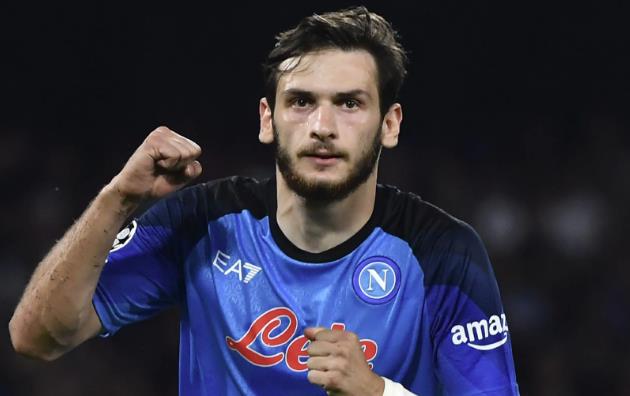 Gianluca Di Marzio believes Khvicha Kvaratskhelia will play at a bigger club than Napoli next year, with huge interest from elsewhere. - Football