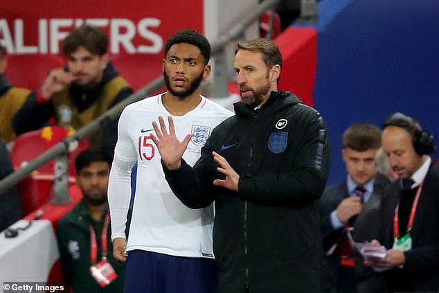 He said the last time he saw Southgate (right) was when he was waiting for an ambulance