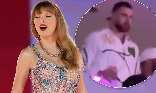 The insane amount of money NFL star Travis Kelce shelled out on a private  jet to see girlfriend Taylor Swift perform in Singapore | Daily Mail Online