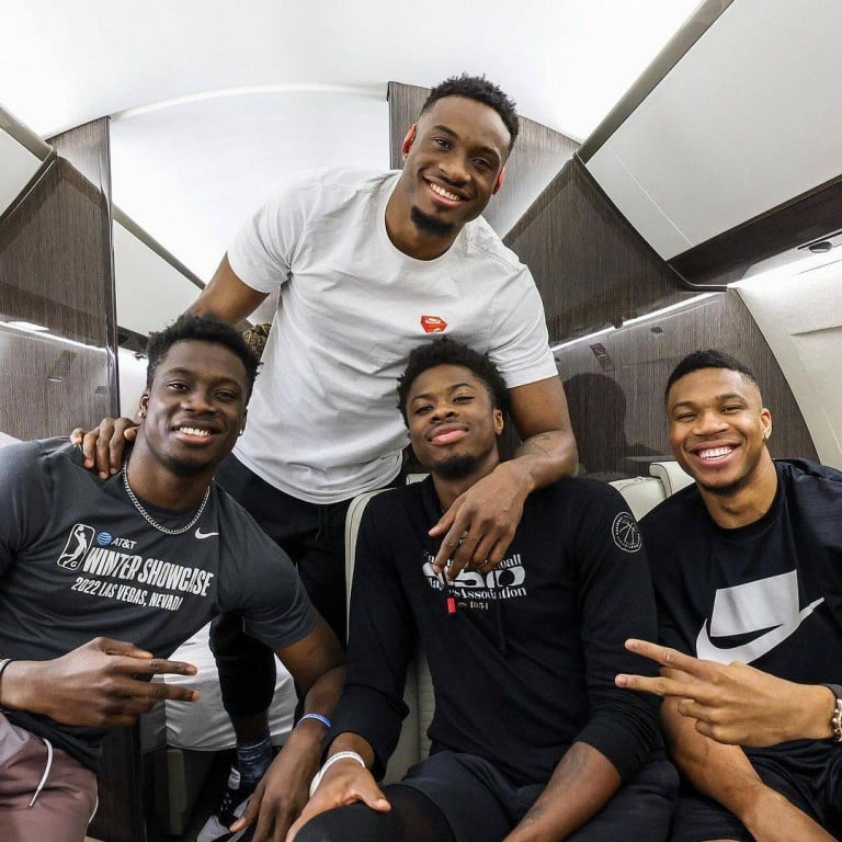 Giannis Antetokounmpo and siblings mobbed by Chinese NBA fans as 'the  letter brothers' arrive in Guangzhou | South China Morning Post