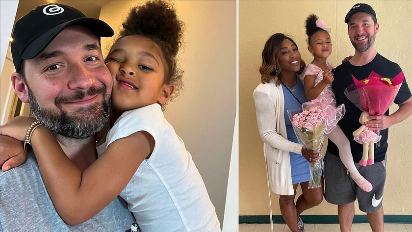 Serena Williams' husband Alexis Ohanian takes pride in drawing grades he  received from daughter Olympia, serena's father - thirstymag.com