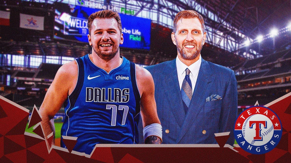 Rangers get huge Luka Doncic, Dirk Nowitzki boost ahead of ALCS Game 4 vs  Astros