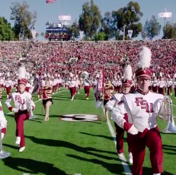  The preview was played as a lead in to the Florida State vs Alabama college football game