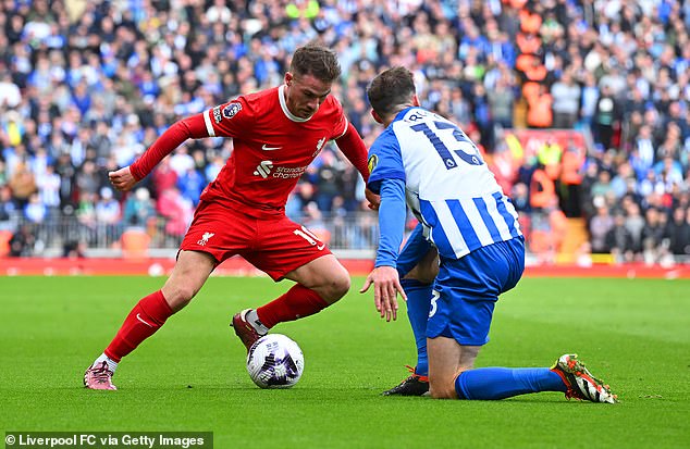 Mac Allister's superb pass opened up space in the box for Salah to score Liverpool's winner