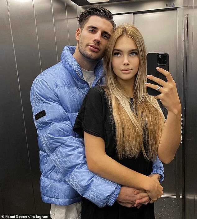 Dominik Szoboszlai's stunning girlfriend Fanni Gécsek: Former tennis player has beauty and brains | Daily Mail Online