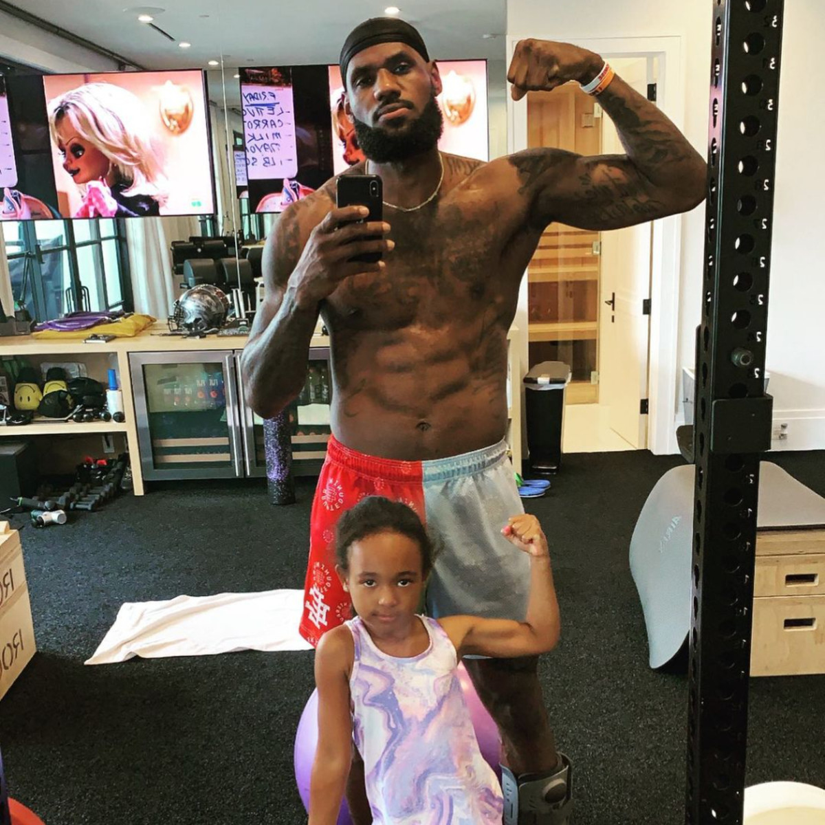 NBA King LeBron James Captivates Online Community with Heartwarming Everyday Moments with Daughter Zhuri