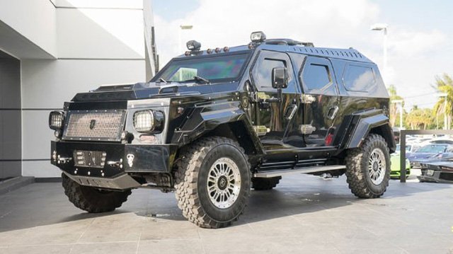 Conquest Knight XV - "Quái vật" SUV chống tăng đắt nhất thế giới